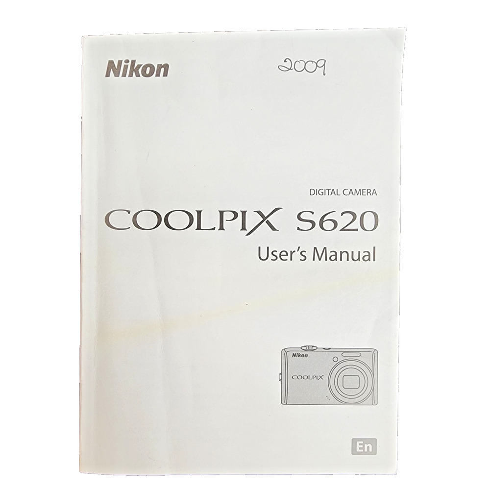 Nikon Coolpix S620 User's Manual